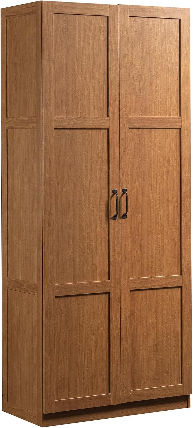 Home Office Furniture - Tall Storage Cabinet, Freestanding Kitchen Pantry