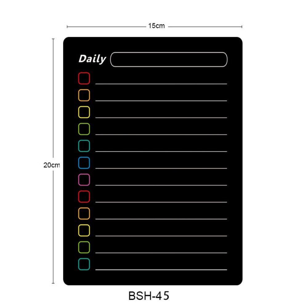 Magnetic Calendar Board - Dry Erase Surface Magnetic Fridge Planner