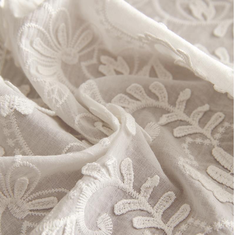 White Lace Luxury Embroider Ta - Home Office News review and price