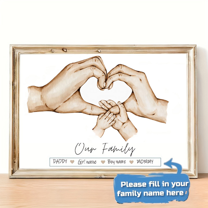 Personalized Custom Family Han - Home Office Photos review and price