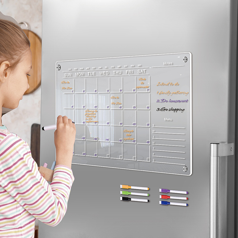 Clear Acrylic Fridge Magnet St - Magnetic Calendar Board review and price