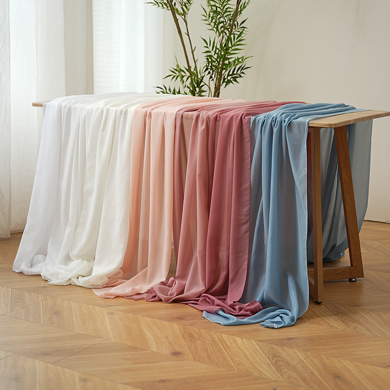 Thickened chiffon table runner - Home Office News review and price