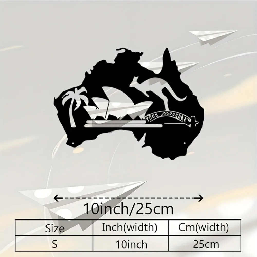Australia Kangaroo Metal Wall  - Home Office Australia review and price