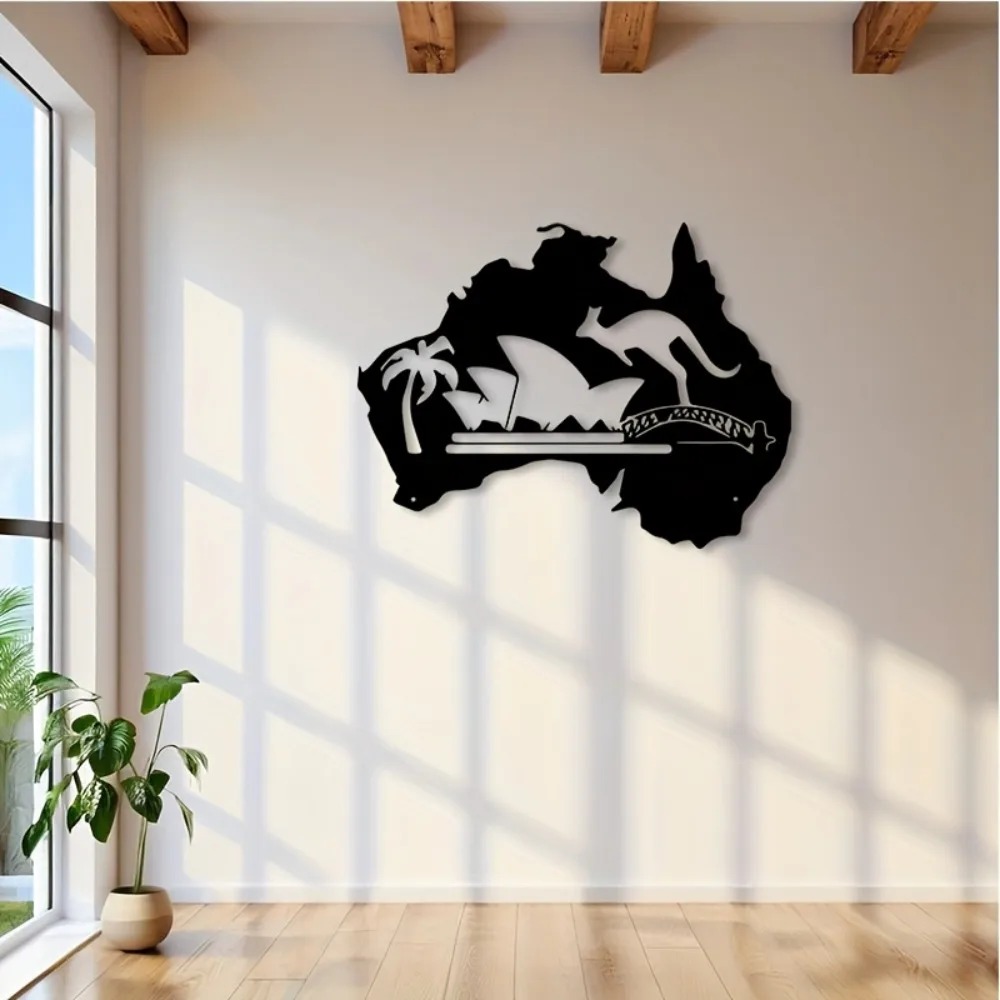 Australia Kangaroo Metal Wall  - Home Office Australia review and price