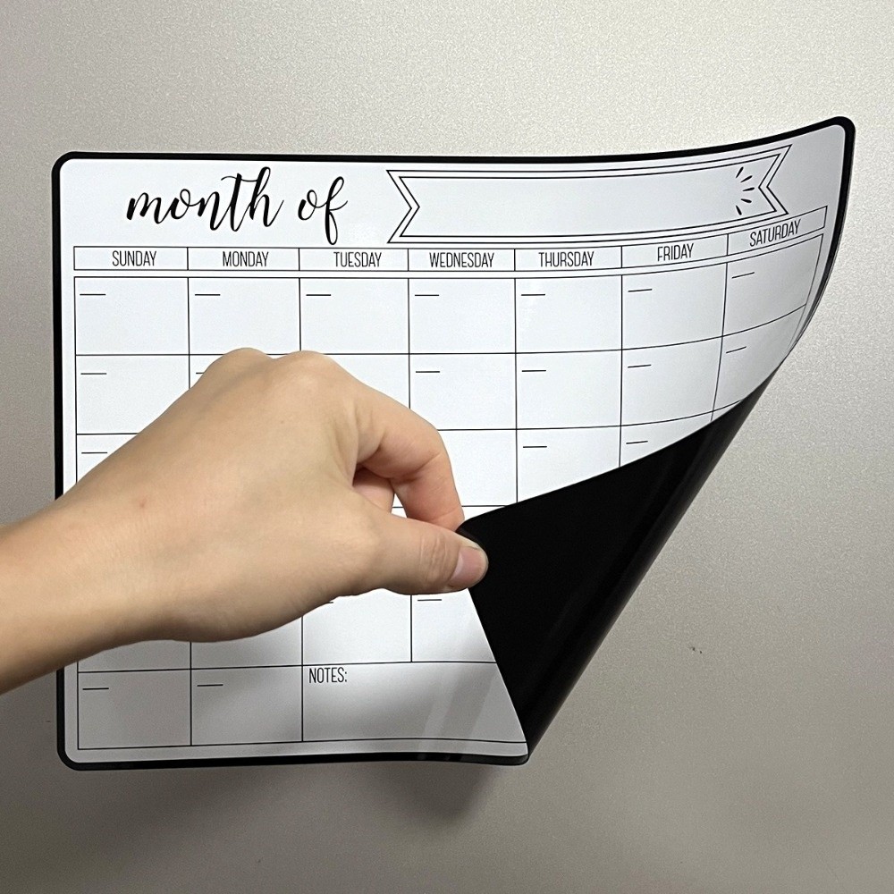 New Magnetic Dry Erase Calenda - Magnetic Calendar Board review and price
