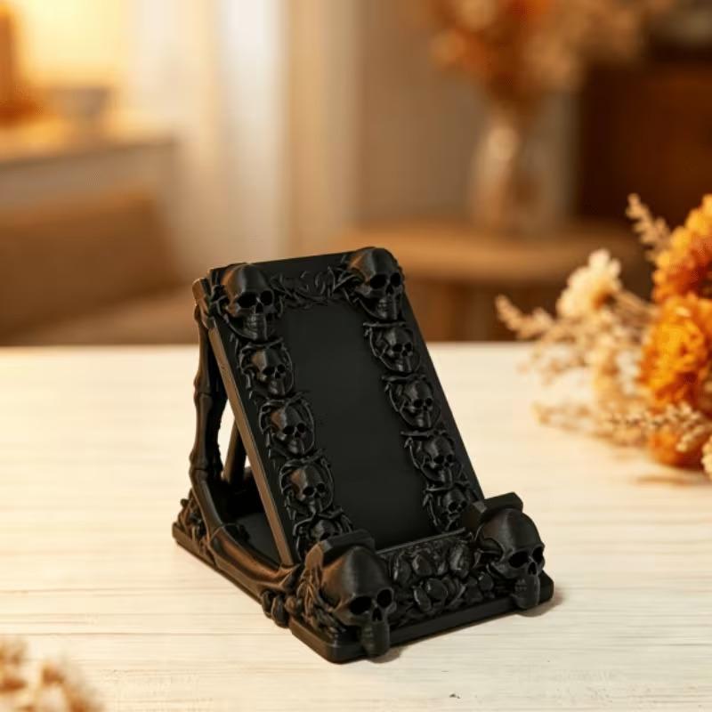 Gothic Style Skull Phone Holde - Home Office Gifts review and price