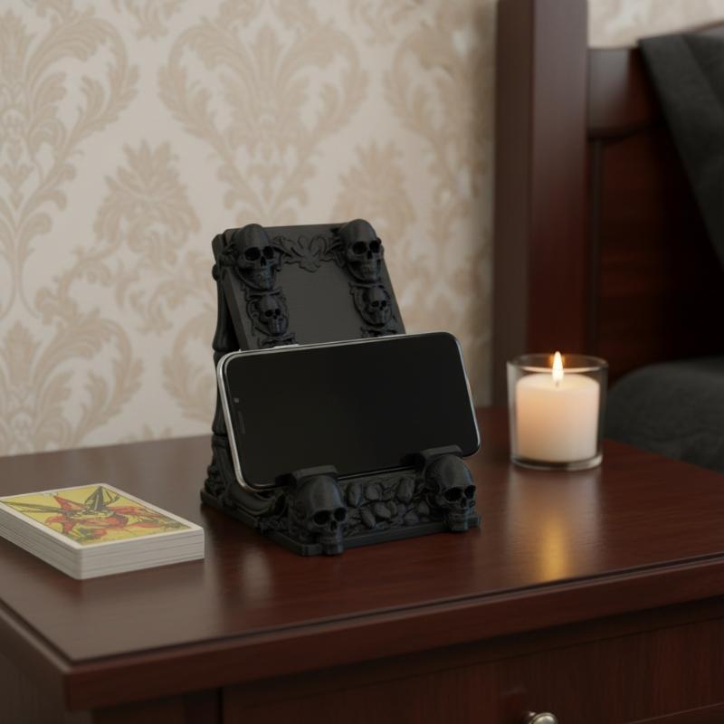 Gothic Style Skull Phone Holde - Home Office Gifts review and price