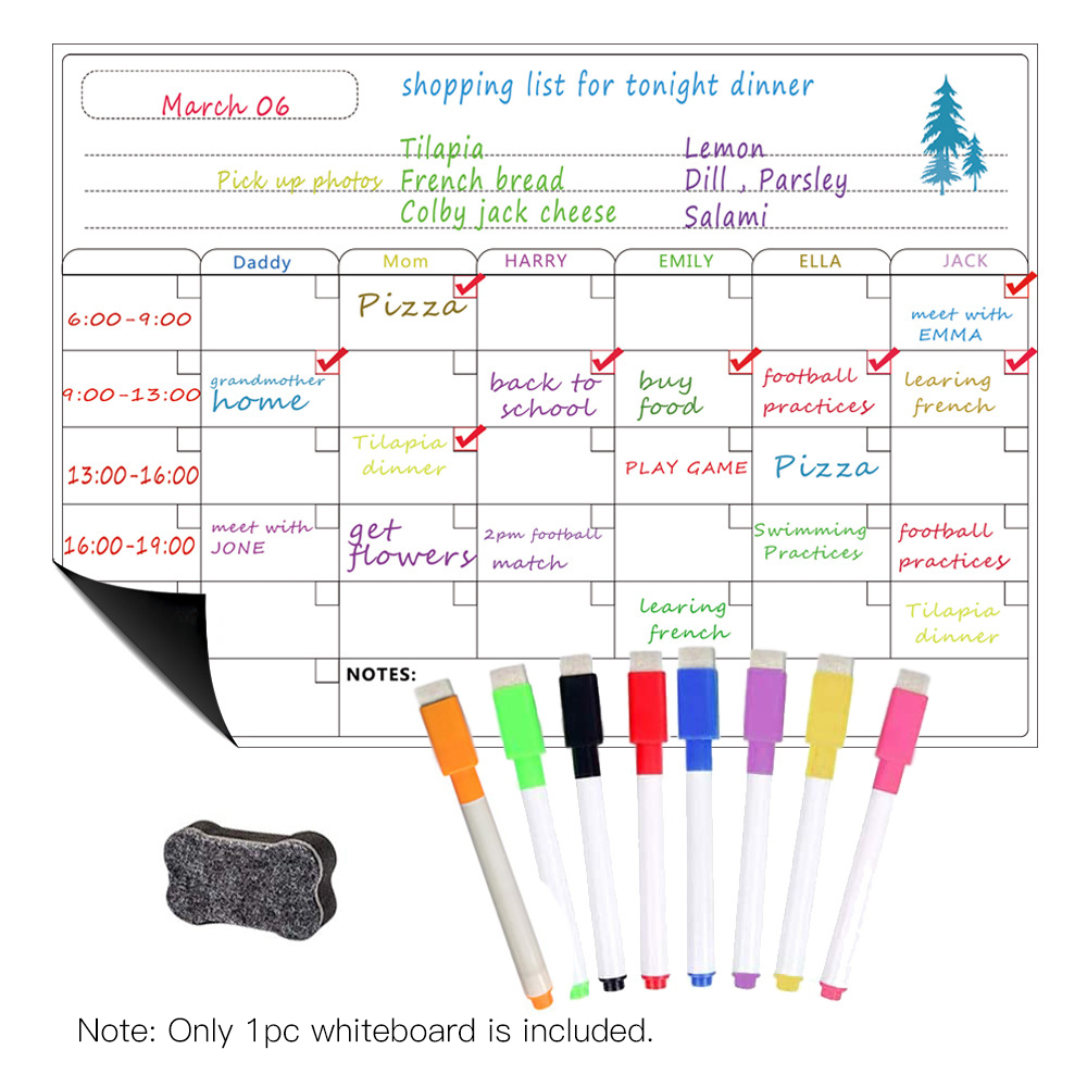 Magnetic Dry Erase Board Calen - Magnetic Calendar Board review and price