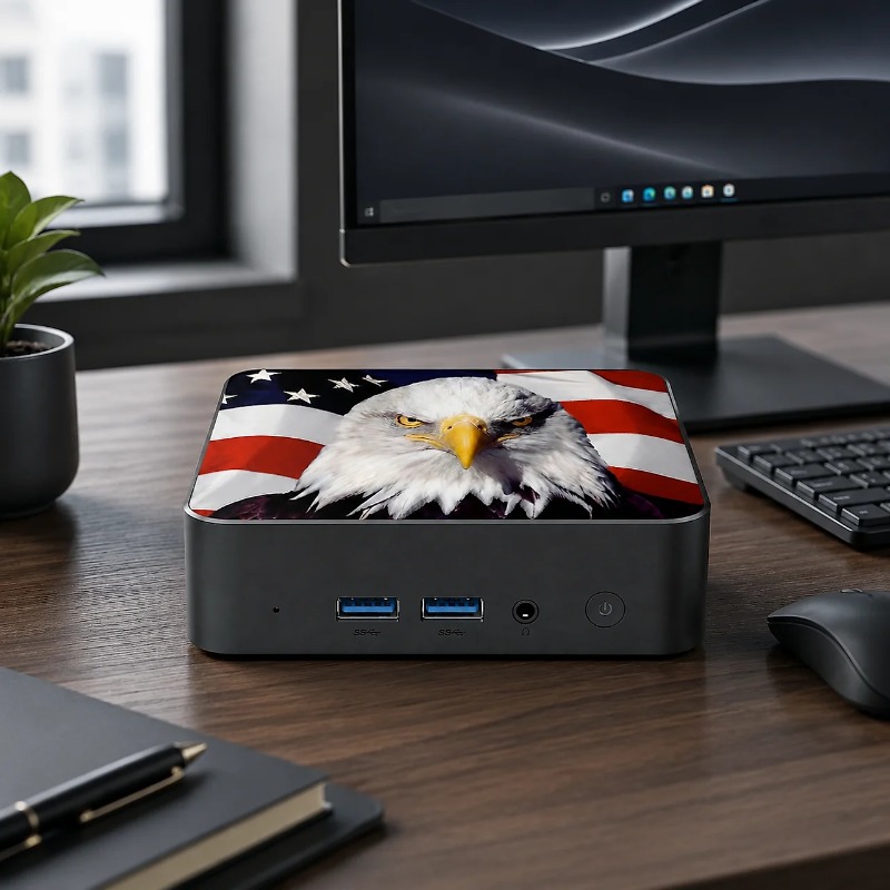New 2026 USA Canada Flag Mini  - Home Office Windows 11 review and price