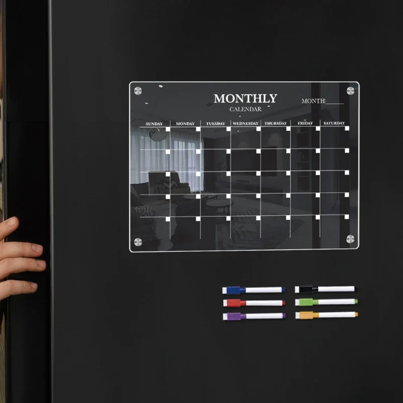 Acrylic Magnetic Fridge Calend - Magnetic Calendar Board review and price