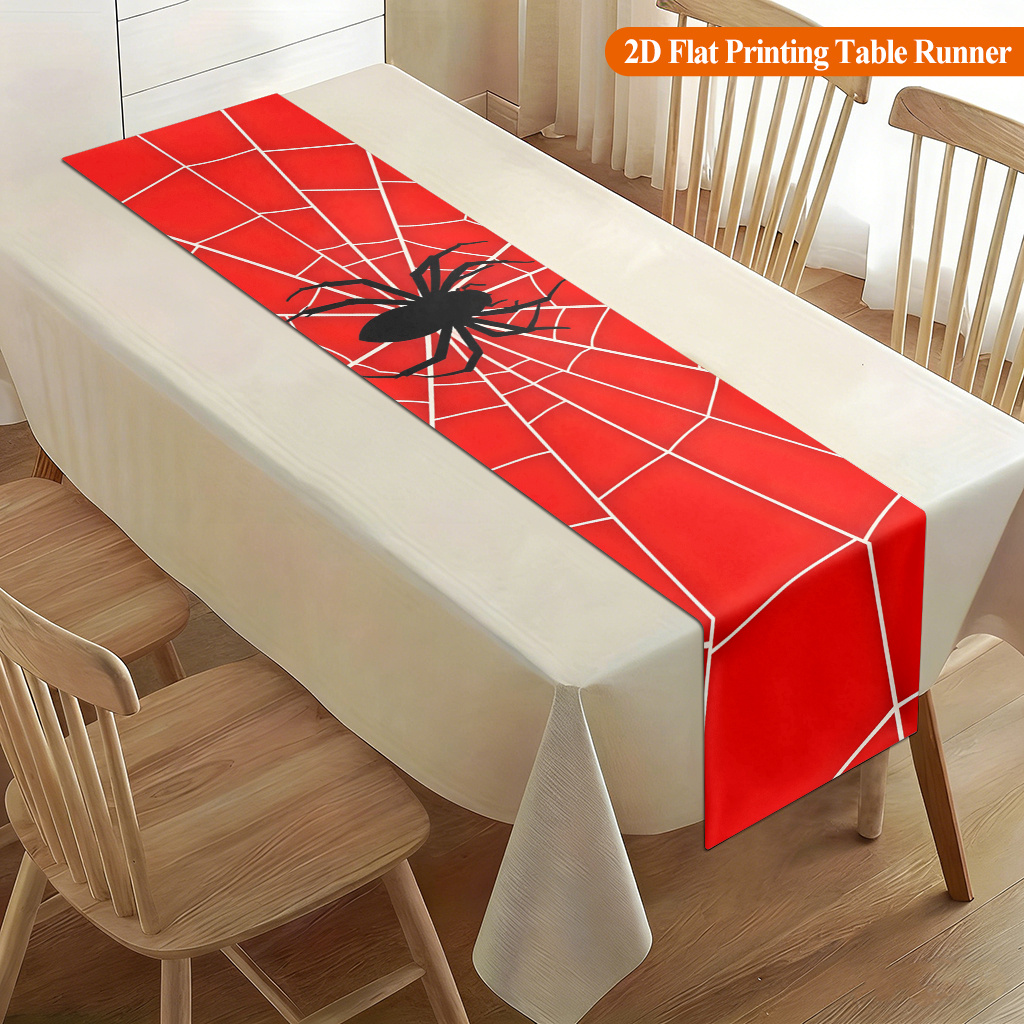 1pc Spider Web With Red Spider - Home Office News review and price