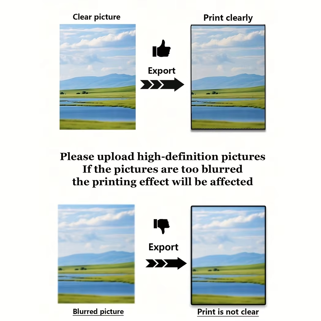 4pcs/set Custom Canvas Printin - Home Office Photos review and price