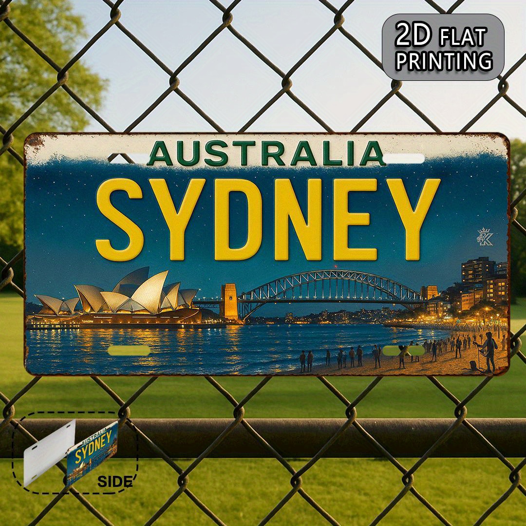 Australia Sydney License Plate - Home Office Australia review and price