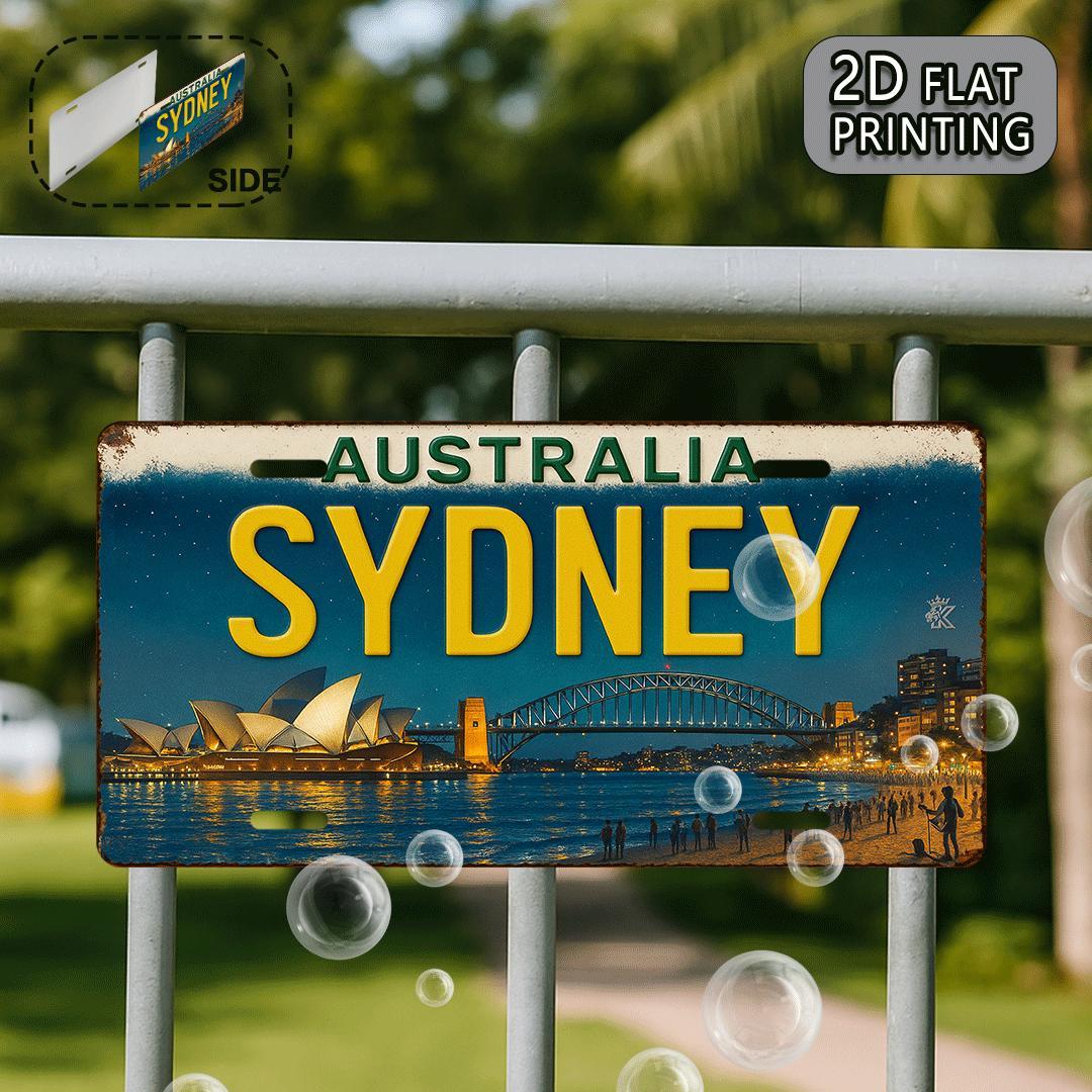 Australia Sydney License Plate - Home Office Australia review and price