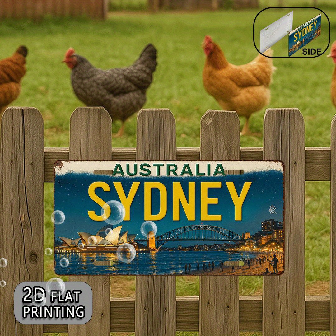 Australia Sydney License Plate - Home Office Australia review and price