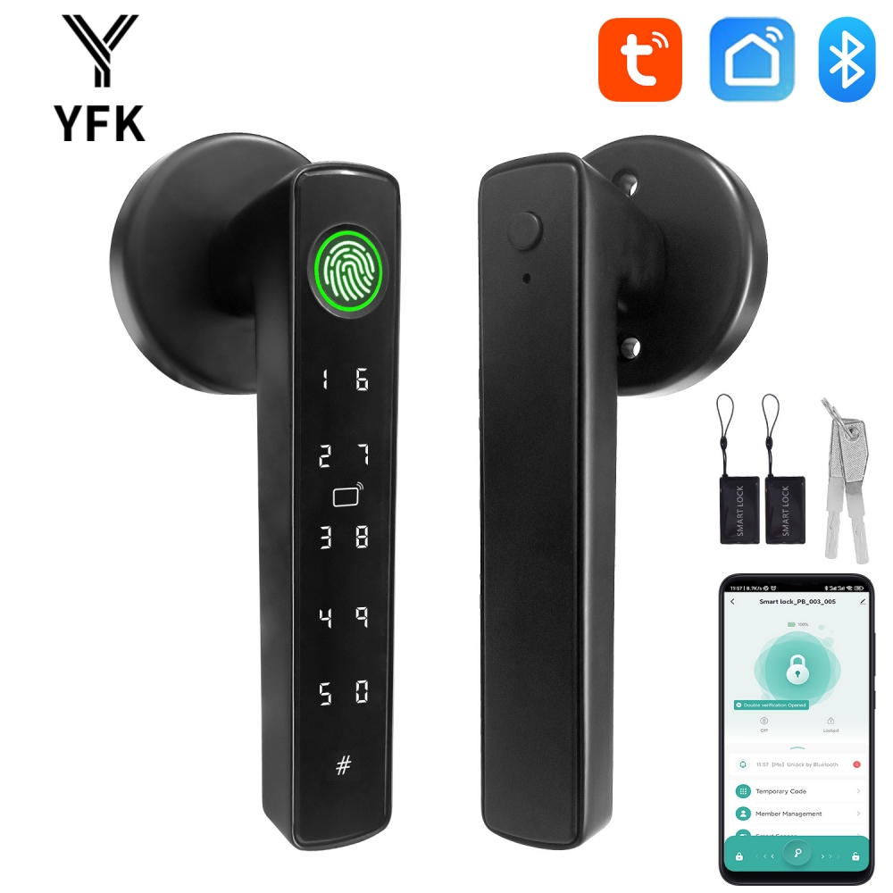YFK Tuya 5-in-1 Smart Door Han - Home Office Google review and price