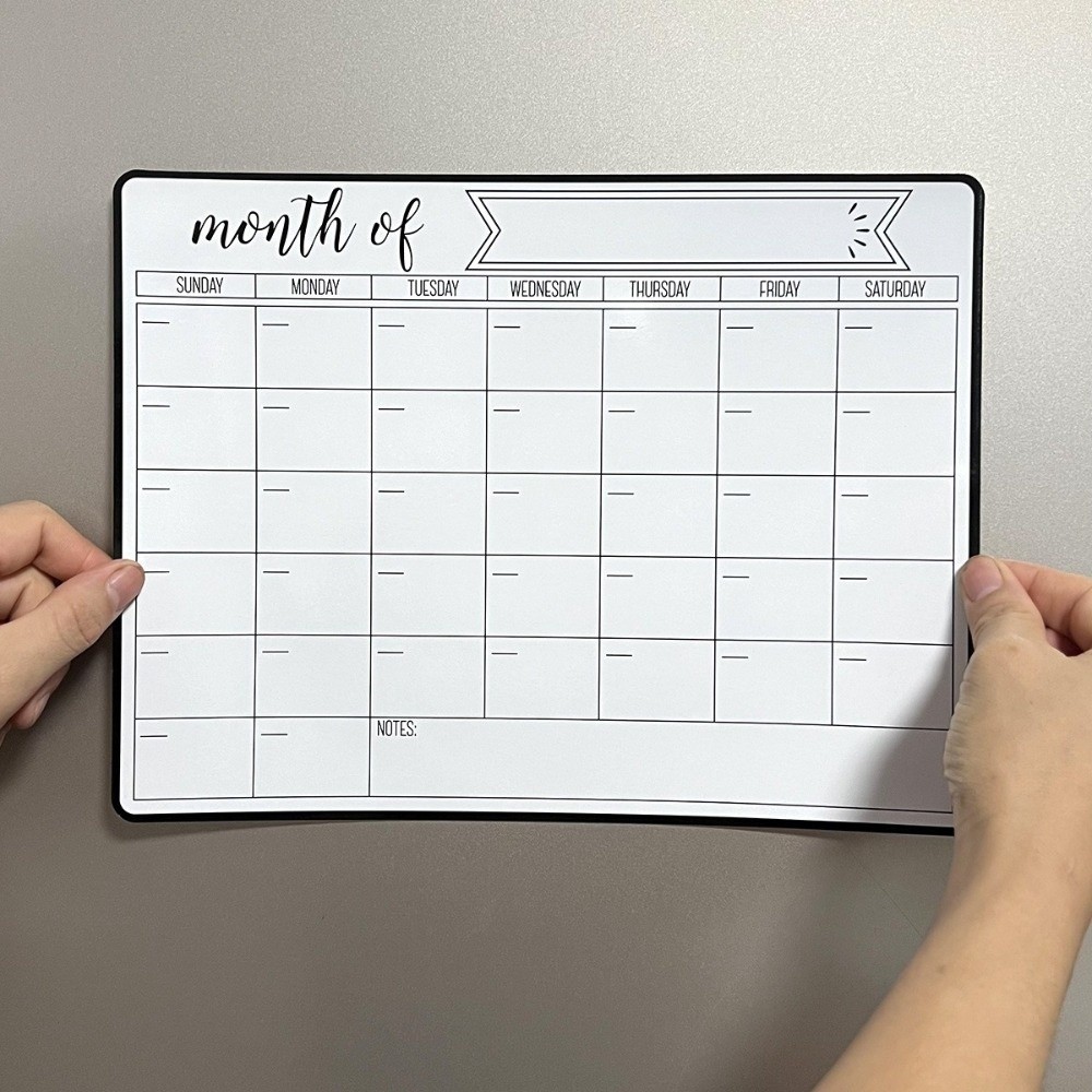 Portable Magnetic Dry Erase Ca - Magnetic Calendar Board review and price