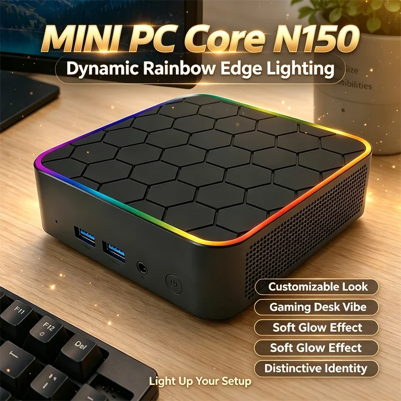 Intel Core N150 MINI PC RGB Ga - Home Office Windows 11 review and price