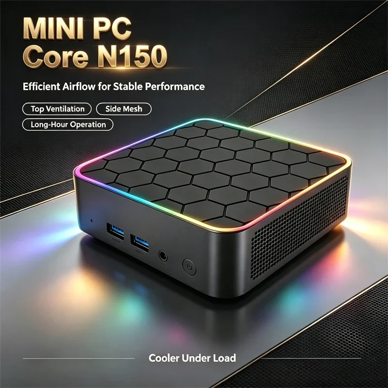 Intel Core N150 MINI PC RGB Ga - Home Office Windows 11 review and price